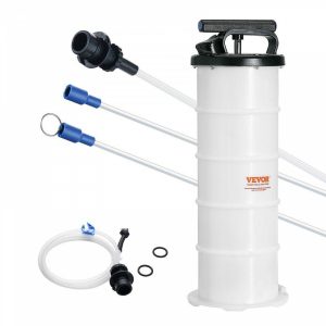 Fuel Transfer & Lubrication |   Fluid Extractor, 1.74 Gallons (6.5 Liters), Manual Hand-Operated Oil Changer Vacuum Fluid Extractor with Dipstick and Hose, Oil Extractor Change Pump for Automotive Fluids Vacuum Evacuation Automotive Fuel Transfer & Lubrication