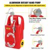 Fuel Transfer & Lubrication |   Fuel Caddy, 25 Gallon, Portable Fuel Storage Tank On-Wheels, with Manuel Transfer Pump, Gasoline Diesel Fuel Container for Cars, Lawn Mowers, ATVs, Boats, More, Red Automotive Fuel Transfer & Lubrication