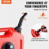 Fuel Transfer & Lubrication |   Gas Can, 2.64 Gallon/10L, Fuel Tank with Spout and Lockable Bracket, Storage Gasoline Container, Auto-Off Function & Adjustable Flow Rate, Compatible with Most Cars Motorcycle SUV ATV UTV, Red Automotive Fuel Transfer & Lubrication