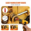 Fuel Transfer & Lubrication |   Grease Gun Coupler, 10000 PSI High Pressure, 3-Jaw Locking, Quick Release Grease Gun Tip with Hose/Zerk Fittings Cleaner/Extension Needles, Compatible with All Grease Guns 1/8″ NPT Fittings Automotive Fuel Transfer & Lubrication