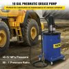 Fuel Transfer & Lubrication |   Grease Pump 10 Gallon 40L Air Operated Grease Pump, 1.3L/Min Pneumatic Grease Bucket Pump, 48-52MPa Portable Grease Pump, 80:1 Ratio Oil Bucket Pump, with Pressure Hydraulic Hose, Grease Gun Automotive Fuel Transfer & Lubrication