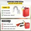 Fuel Transfer & Lubrication |   Jerry Fuel Can, 5.3 Gallon / 20 L Portable Jerry Gas Can with Flexible Spout System, Rustproof ＆ Heat-resistant Steel Fuel Tank for Cars Trucks Equipment, 2PCS Red Red Automotive Fuel Transfer & Lubrication