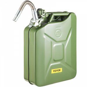 Fuel Transfer & Lubrication |   Jerry Fuel Can, 5.3 Gallon / 20 L Portable Jerry Gas Can with Flexible Spout System, Rustproof ＆ Heat-resistant Steel Fuel Tank for Cars Trucks Equipment, Green Green Automotive Fuel Transfer & Lubrication