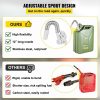 Fuel Transfer & Lubrication |   Jerry Fuel Can, 5.3 Gallon / 20 L Portable Jerry Gas Can with Flexible Spout System, Rustproof ＆ Heat-resistant Steel Fuel Tank for Cars Trucks Equipment, Green Green Automotive Fuel Transfer & Lubrication