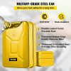 Fuel Transfer & Lubrication |   Jerry Fuel Can, 5.3 Gallon / 20 L Portable Jerry Gas Can with Flexible Spout System, Rustproof ＆ Heat-resistant Steel Fuel Tank for Cars Trucks Equipment, Yellow Yellow Automotive Fuel Transfer & Lubrication