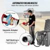 Fuel Transfer & Lubrication |   Portable Diesel Tank, 116 Gallon Capacity & 10 GPM Flow Rate, Diesel Fuel Tank with 12V Electric Transfer Pump and 13.1ft Rubber Hose, PE Diesel Transfer Tank for Easy Fuel Transportation, Gray Gray Automotive Fuel Transfer & Lubrication