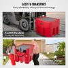 Fuel Transfer & Lubrication |   Portable Diesel Tank, 116 Gallon Capacity & 10 GPM Flow Rate, Diesel Fuel Tank with 12V Electric Transfer Pump and 13.1ft Rubber Hose, PE Diesel Transfer Tank for Easy Fuel Transportation, Red Red Automotive Fuel Transfer & Lubrication