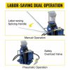 Lifts & Hoists & Jacks |   Air Hydraulic Bottle Jack, 32 Ton/70550lbs Pneumatic Hydraulic Bottle Jack, Pneumatic/Manual Dual Operation High Lift Bottle Jack, with Manual Hand Pump for Heavy Duty Auto Truck RV Repair Lift Blue Automotive Blue