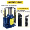 Lifts & Hoists & Jacks |   Air Hydraulic Bottle Jack, 32 Ton/70550lbs Pneumatic Hydraulic Bottle Jack, Pneumatic/Manual Dual Operation High Lift Bottle Jack, with Manual Hand Pump for Heavy Duty Auto Truck RV Repair Lift Blue Automotive Blue