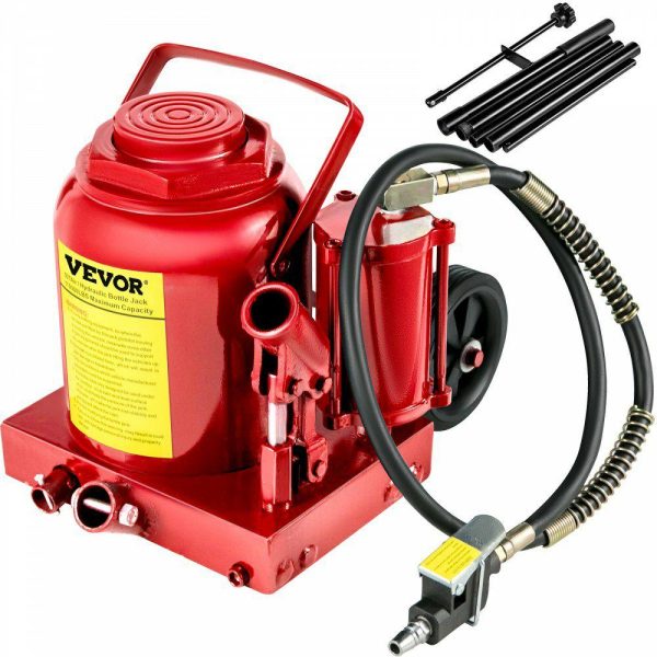 Lifts & Hoists & Jacks |   Air Hydraulic Bottle Jack 50 Ton Manual 110200lbs Heavy Duty Auto Truck RV Repair Red Automotive Lifts & Hoists & Jacks