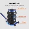 Lifts & Hoists & Jacks |   Air Jack, 5 Ton/11000 lbs Triple Bag Air Jack, Airbag Jack with Six Steel Pipes, Lift up to 18.5 inch/470 mm, 3-5 s Fast Lifting Pneumatic Jack, with Adjustable Handle for Car, Garage, Repair Blue Automotive Blue