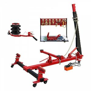 Lifts & Hoists & Jacks |   Auto Body Frame Straightener, 6 Ton Tension Car Frame Puller, Auto Body Frame Machine with Swivel Post, Hydraulic Foot Pump, Airbag Jack and Pulling Clamp Set, for Auto Body Frame Repair Automotive Lifts & Hoists & Jacks