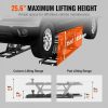 Lifts & Hoists & Jacks |   Car Lift, 25.6″ Max. Height, 5,000 LBS Capacity Portable Car Lift, with Extended-Length Plates, Heavy-duty Carbon Steel Truck Lift with 120V Power Unit, Auto Car Jack Lifts for Home Garage Shop Automotive Lifts & Hoists & Jacks