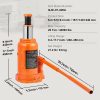 Lifts & Hoists & Jacks |   Hydraulic Bottle Jack, 20 Ton/44092 LBS All Welded Bottle Jack, 7.5-14 inch Lifting Range, with 3-section Long Handle, for Car, Pickup Truck, Truck, RV, Auto Repair, Industrial Engineering Automotive Lifts & Hoists & Jacks