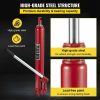 Lifts & Hoists & Jacks |   Hydraulic Long Ram Jack, 12 Tons/26455 lbs Capacity, with Single Piston Pump and Clevis Base, Manual Cherry Picker w/Handle, for Garage/Shop Cranes, Engine Lift Hoist, Red Red Automotive Lifts & Hoists & Jacks