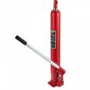 Lifts & Hoists & Jacks |   Hydraulic Long Ram Jack, 4 Tons/8818 lbs Capacity, with Single Piston Pump and Flat Base, Manual Cherry Picker w/Handle, for Garage/Shop Cranes, Engine Lift Hoist, Red Automotive Lifts & Hoists & Jacks