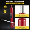 Lifts & Hoists & Jacks |   Hydraulic Long Ram Jack, 8 Tons/17636 lbs Capacity, with Dual Piston Pump and Clevis Base, Manual Cherry Picker w/Handle, for Garage/Shop Cranes, Engine Lift Hoist, Red Red Automotive Lifts & Hoists & Jacks