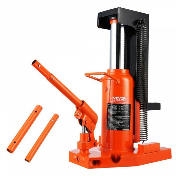 Lifts & Hoists & Jacks |   Hydraulic Toe Jack, 10 Ton On Toe Toe Jack Lift, 20 Ton On Top Lift Capacity Machine Jack, 1.2-7.5 in Toe Height, 12.6-18.9 in Top Height, Air Hydraulic Claw Jack for Machinery, Industry Automotive Lifts & Hoists & Jacks