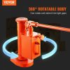 Lifts & Hoists & Jacks |   Hydraulic Toe Jack, 5 Ton On Toe Toe Jack Lift, 10 Ton On Top Lift Capacity Machine Jack, 1.0-9.1 in Toe Height, 14.6-22.4 in Top Height, 360° Rotatable Claw Jack for Machinery, Industry Automotive Lifts & Hoists & Jacks