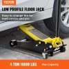 Lifts & Hoists & Jacks |   Low Profile Floor Jack 4 Ton Heavy Duty Steel Dual Piston Rapid Pump Automotive Lifts & Hoists & Jacks