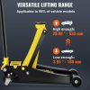 Lifts & Hoists & Jacks |   Low Profile Floor Jack 4 Ton Heavy Duty Steel Dual Piston Rapid Pump Automotive Lifts & Hoists & Jacks