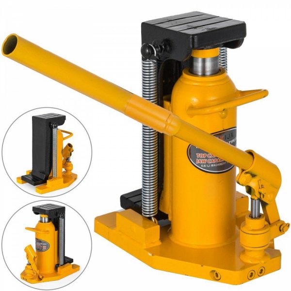 Lifts & Hoists & Jacks |   Toe Jack Lift Hydraulic Machine Toe Jack Lift Air Hydraulic Toe Jack Proprietary Heat-Treated Steel (10-20Ton Yellow) Automotive Lifts & Hoists & Jacks