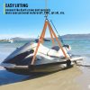 Lifts & Hoists & Jacks |   Watercraft Lift Sling, 1000lbs Capacity Jet Ski Lift Sling, 39” Watercraft Sling w/Heavy Duty Powder-Coated Steel Brackets, Polyester Lifting Straps for Personal Watercraft, PWC, Jet Ski Automotive Lifts & Hoists & Jacks