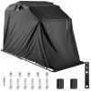 Motorcycle Parts & Accessories |   Heavy Duty Large Motorcycle Shelter Shed Cover Storage Tent Strong Garage Black Automotive Black