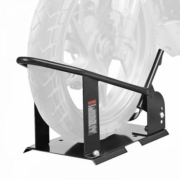 Motorcycle Parts & Accessories |   Motorcycle Wheel Chock, 1800 lbs Capacity Wheel Cradle Holder, Heavy-duty Steel Motorcycle Front Wheel Stand with 3 Adjustable Holes, For 15″-21″ Off-Road Motorcycles, Standard Motorcycles Automotive Motorcycle Parts & Accessories