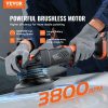 Repair Tools |   20V Cordless Buffer Polisher 6″ Brushless Polisher with 1PCS 4.0Ah Battery Automotive Repair Tools