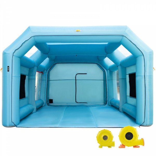 Repair Tools |   23x13x8Ft Inflatable Spray Booth Custom Tent Car Paint Booth Inflatable Car Automotive Repair Tools