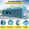 Repair Tools |   23x13x8Ft Inflatable Spray Booth Custom Tent Car Paint Booth Inflatable Car Automotive Repair Tools