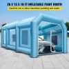 Repair Tools |   26ftLx15ftWX10ftH(8mLx4.5mWx3mH) Portable Mobile Inflatable Car Paint Spray Booth Tent Cabin Automotive Repair Tools