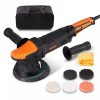 Repair Tools |   Buffer Polisher, 6-Inch Random Orbital Polisher for Car Detailing, 6 Variable Speed 1900-4600RPM Dual Action Polisher Waxer Kit, with Detachable Handle for Car, Boat, Polishing, Waxing Automotive Repair Tools