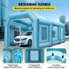 Repair Tools |   Inflatable Paint Booth, 19.69×13.12×8.53 ft Spray Paint Booth, Powerful 750W+350W Blowers Inflatable Spray Booth with Air Filter System, Car Paint Booth for Car Parking Tent Workstation Automotive Repair Tools