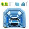 Repair Tools |   Inflatable Paint Booth, 20x10x8ft Inflatable Spray Booth, High Powerful 480W+750W Blowers Spray Booth Tent, Car Paint Tent Air Filter System for Car Parking Tent Workstation Motorcycle Garage Automotive Repair Tools