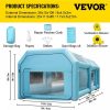 Repair Tools |   Portable Inflatable Paint Booth, 26x15x10ft Inflatable Spray Booth, Car Paint Tent w/Air Filter System & 2 Blowers, Upgraded Blow Up Spray Booth Tent, Auto Paint Workstation, Car Parking Garage Automotive Repair Tools