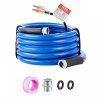 Rv Parts & Accessories |   15ft Heated Water Hose for RV, Heated Drinking Water Hose Antifreeze to -45°F, Automatic Self-regulating, 5/8″ I.D. with 3/4″ GHT Adapter, Lead and BPA Free Automotive Rv Parts & Accessories