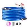 Rv Parts & Accessories |   50ft Heated Water Hose for RV, Heated Drinking Water Hose Antifreeze to -45°F, Automatic Self-regulating, 5/8″ I.D. with 3/4″ GHT Adapter, Lead and BPA Free Automotive Rv Parts & Accessories