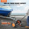 Rv Parts & Accessories |   Adjustable Trailer Dolly, 1000lbs Tongue Weight Capacity, Carbon Steel Trailer Mover with 19”-26” Adjustable Height & 2” Ball, 16” Pneumatic Tires & Universal Wheel, for Moving RV Trailer Automotive Rv Parts & Accessories