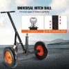 Rv Parts & Accessories |   Adjustable Trailer Dolly, 1000lbs Tongue Weight Capacity, Carbon Steel Trailer Mover with 19”-26” Adjustable Height & 2” Ball, 16” Pneumatic Tires & Universal Wheel, for Moving RV Trailer Automotive Rv Parts & Accessories