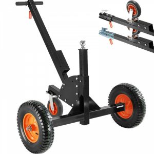 Rv Parts & Accessories |   Adjustable Trailer Dolly, 1500lbs Tongue Weight Capacity, 2 in 1 Trailer Mover with 23.6”-35.4” Adjustable Height & 2” Ball, 16” Pneumatic Tires & Universal Wheel, for Moving Car RV Trailer Automotive Rv Parts & Accessories