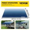 Rv Parts & Accessories |   RV Awning 21 ft, Awning Replacement Fabric (20’2″), Premium Grade Waterproof Vinyl, Universal Outdoor Canopy RV Replacement Fabric for Camper, Trailer,and Motor Home Awnings, Slate Blue Automotive Rv Parts & Accessories