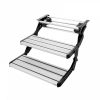 Rv Parts & Accessories |   RV Steps, 2-Step, Electric Retractable RV Stairs DC 12V, Auto-Folding, 440 LBS Load Capacity, Aluminum Alloy Steps, Non-Slip Steps for Safe Entry and Exit, RV, Trailer, Camper Steps Automotive Rv Parts & Accessories