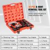 Steering & Suspension Tool |   24 PCS Ball Joint Press Kit, U Joint Removal Tool Kit 4WD Adapters, Works on Most 2WD and 4WD Cars & Light Trucks, 45# Steel Brake Anchor Pins Press and Removal Tools w/ Case Automotive Steering & Suspension Tool