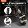 Steering & Suspension Tool |   Strut Spring Compressor Set, Macpherson Strut Spring Compressor Kit, Interchangeable Fork Strut Coil Extractor Remover Tool, with Yellow Protective Sleeve and Carrying Case Automotive Steering & Suspension Tool