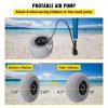 Tire & Wheel Tools |   Beach Balloon Wheels, 9″ Replacement Sand Tires, PVC Cart Tires for Kayak Dolly, Canoe Cart and Buggy w/Free Air Pump, 2-Pack Automotive Tire & Wheel Tools