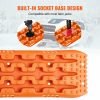 Towing System |   2PCS Traction Boards with PP for Mud Snow Sand Storage Bag Short Orange Automotive Towing System