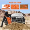 Towing System |   2PCS Traction Boards with PP for Mud Snow Sand Storage Bag Short Orange Automotive Towing System