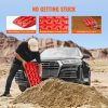 Towing System |   2PCS Traction Boards with PP for Mud Snow Sand Storage Bag Short Red Automotive Towing System